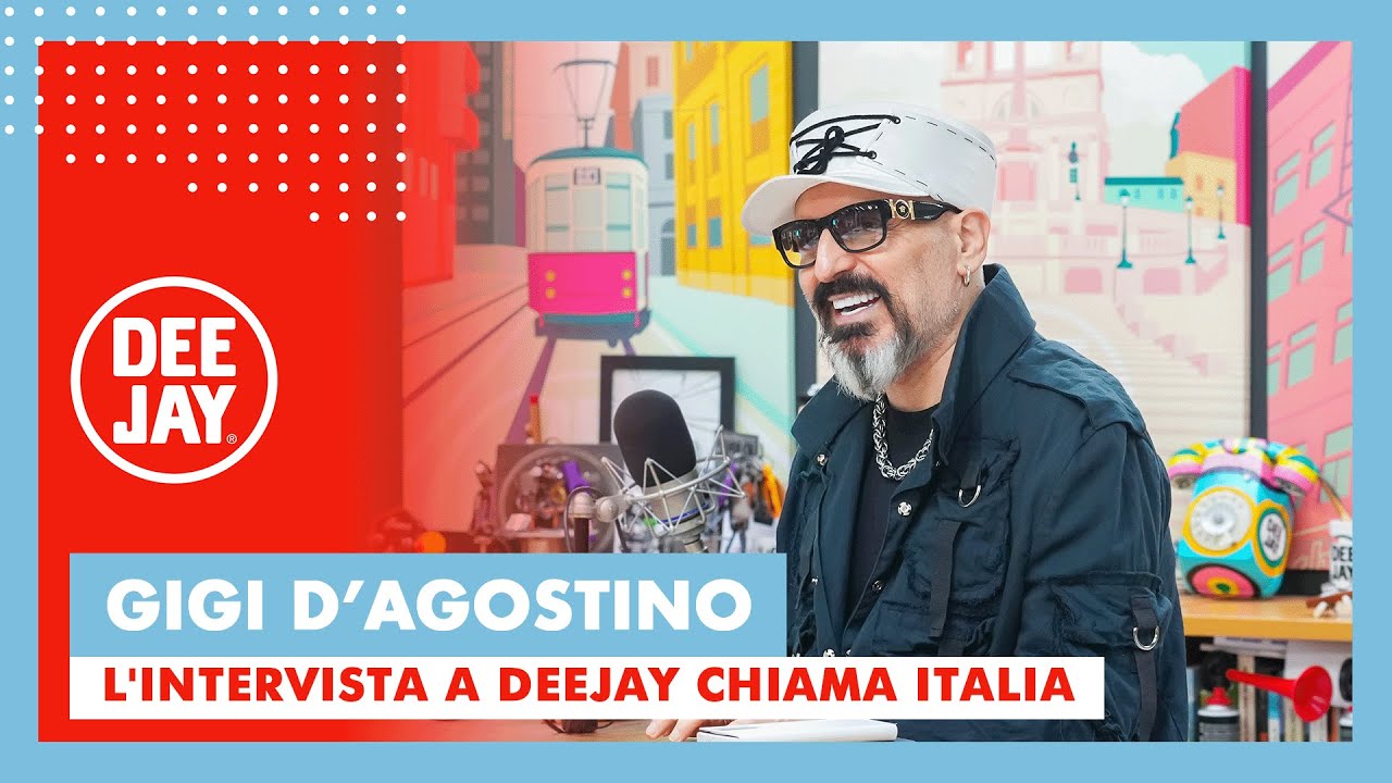 Gigi D’Agostino a Deejay Chiama Italia: "Con la malattia ho superato un po' la mia timidezza"