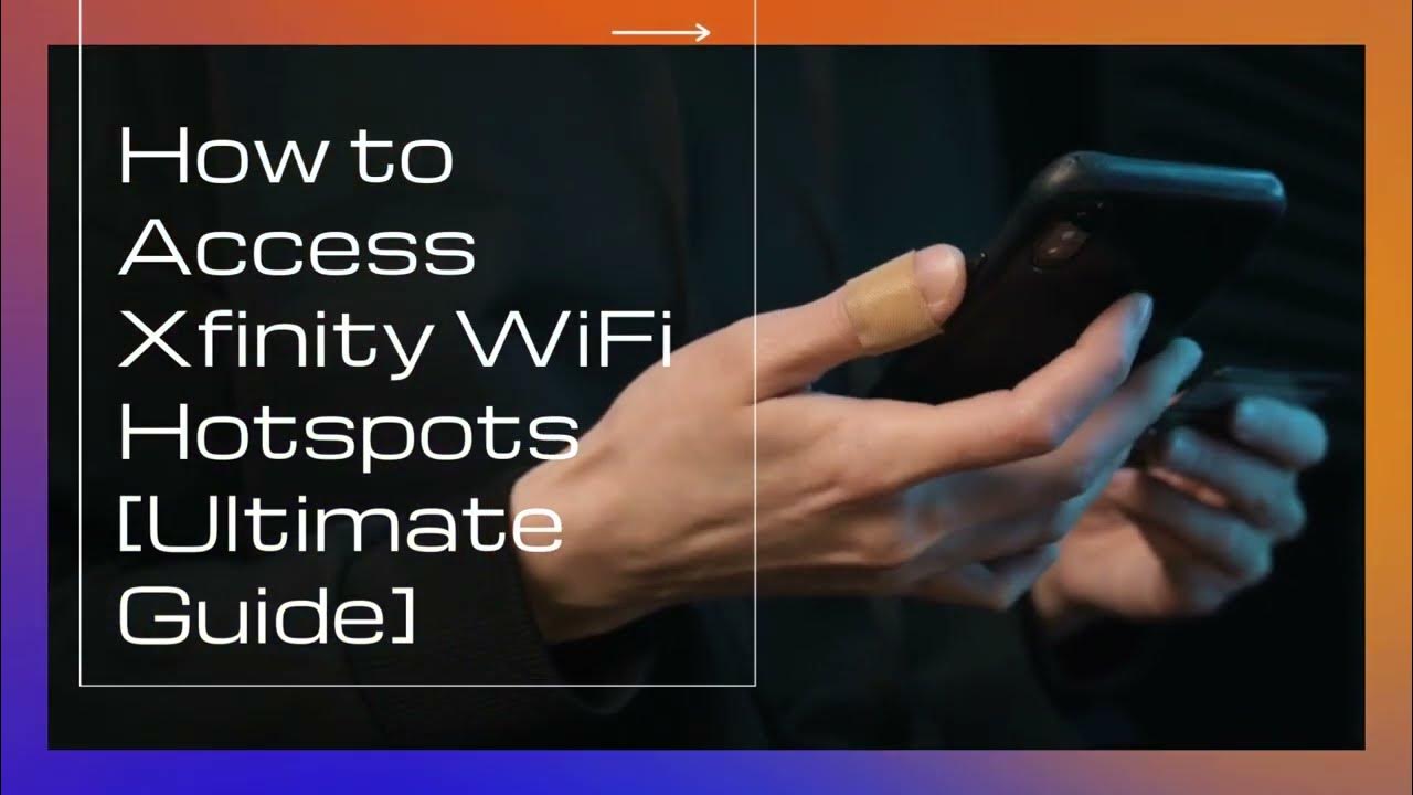 How to Access Xfinity WiFi Hotspots YouTube