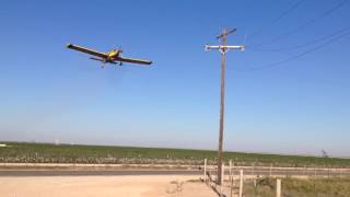 Crop duster LOW PASS!