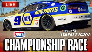THE FINAL CHAMPIONSHIP RACE (LIVE) | 100% NASCAR 22 SERIES FINALE