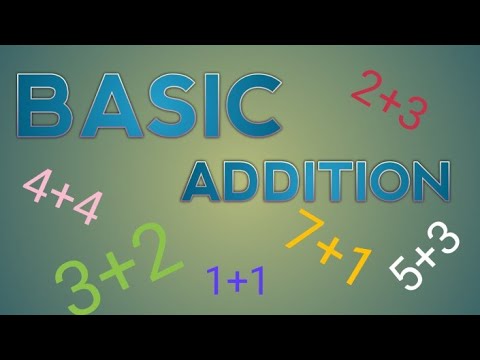 Basic Addition for Kids | Basic Addition Grade 1 | - YouTube