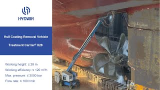 Hydwin Robotics Tcx28 Semi-Automatic Hull Treatment Vehicle