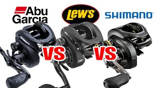 Swimbait Reel Shopping? Comparison | Abu Garcia Revo Beast X | Lew's 300 | Shimano Curado 300K