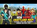NEW SECRET MAP UNLOCKED! I Found GOKU and STEVE in Free Fire! 🤣 (New Craftland Map)