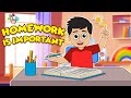 Homework is Important | Gattu&#39;s Homework | Animated Stories | Cartoon | Moral Stories | PunToon Kids