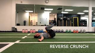Reverse crunch progression