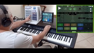 App iBassist LivePads + SoftDrummer via MIDI HQ (iPad5 - Zé Osório) screenshot 5