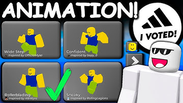 VOTE NOW! Build your own avatar animation bundle! (Roblox Catalog Avatar Creator Event)