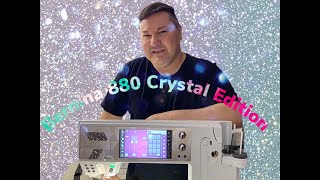 Bernina 880 Plus Crystal Edition Unboxing