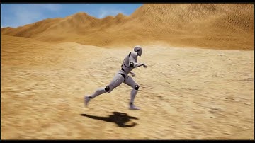 Small Stones with Sand 3D, Environment In Unreal Engine Preview