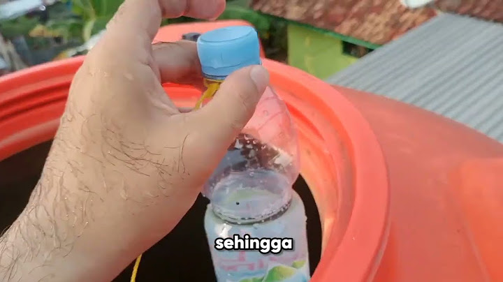 [TUTORIAL] Membuat alat sederhana mengetahui ketinggian air di dalam tedmon/tandon air