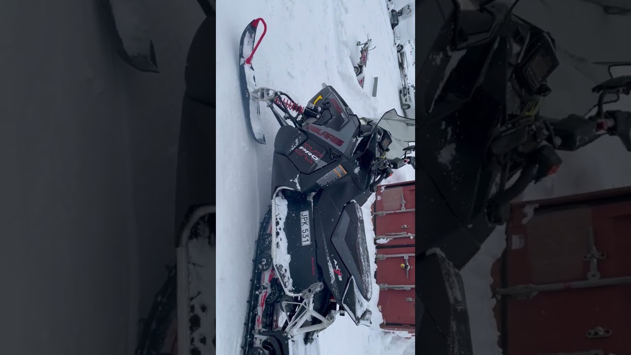 Snöskoter 2015 polaris Rush pro-x 800