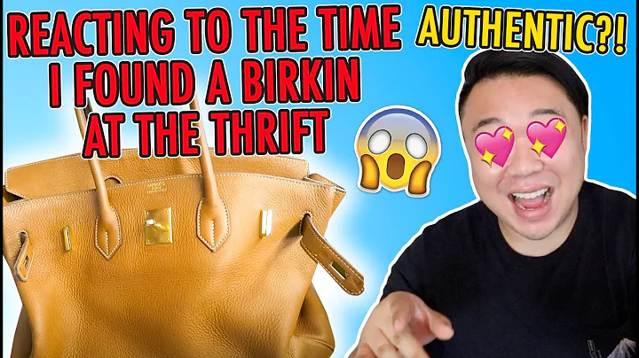 REACTING TO THE TIME I FOUND A BIRKIN AT THE THRIFT