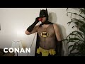 Fan Correction: It's "Dark Knight RISES" - CONAN on TBS