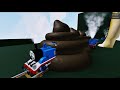 THOMAS AND FRIENDS Crashes Surprises - Thomas Funny Falls into the Poop (Thomas the Train)