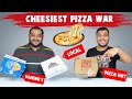 Cheesy Pizza Comparison | Domino's Pizza Vs Pizza Hut Pizza Vs Local Pizza | Viwa Food World