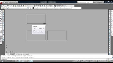 AutoCad 2D básico. Vídeo 03: Órdenes básicas de Dibujo y Modificación