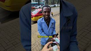 Buying Lottery Tickets in Addis Ababa, Ethiopia 🇪🇹 #ethiopia #ethiopian #shorts