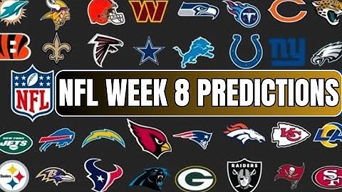 🏈 NFL Week 8 Picks & *PREDICTIONS*