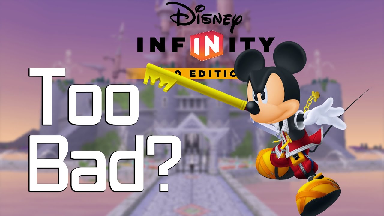 Kingdom Hearts King Mickey is in Disney Infinity... But Not For Us