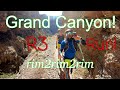 Grand Canyon R3! Rim2Rim2Rim Run, Trail Running Ultra Marathon