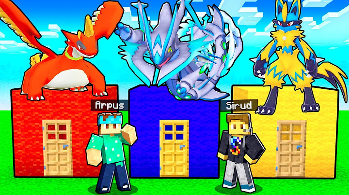 Don’t Choose the Wrong POKEMON FUSION Door! (Minecraft Pixelmon)