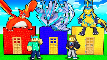 Don’t Choose the Wrong POKEMON FUSION Door! (Minecraft Pixelmon)