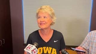 Lisa Bluder talks about her decision to retire as Iowa women's basketball coach