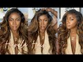 I Am Feeling Myself: Soft Sexy Curls Detailed Wig install ft. Hurela Body Wave Wig