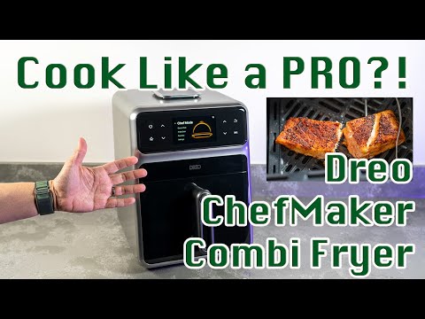 2023 Combi Fryer Dreo Chefmaker See Thru Window Unboxing 1st Look