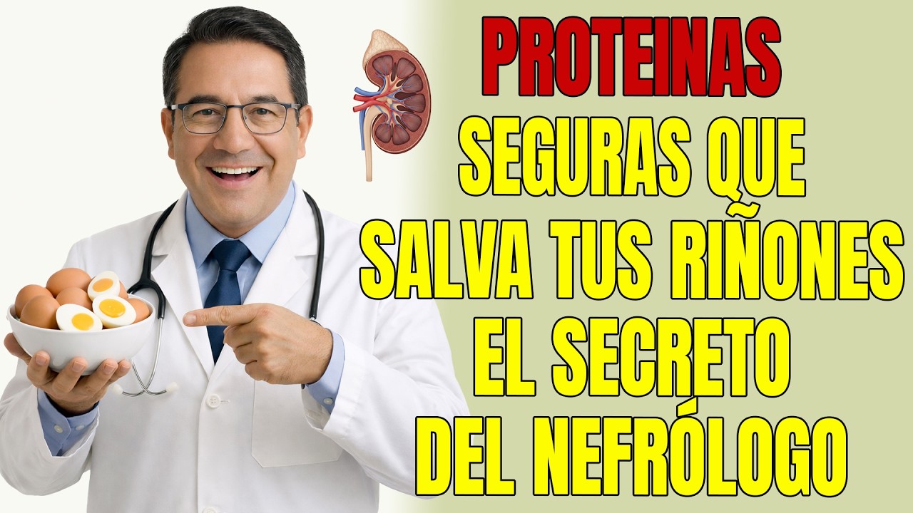 ¿CREATININA ALTA? NUNCA Dejes la PROTEÍNA sin SABER ESTO (10 PROTEÍNAS que SÍ Bajan tu CREATININA)