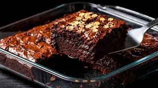 The easiest recipe for chocolate banana pie without sugar! Super moist and delicious! screenshot 3