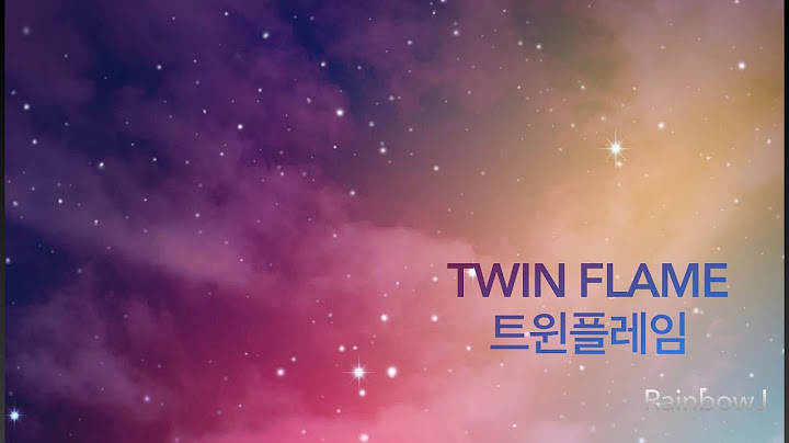 [트윈플레임] 오랜만에 인사드려요
