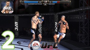 EA SPORTS UFC Mobile - Gameplay Walkthrough Part 2 - HeavyWeight: Fights 5-10 (iOS, Android)