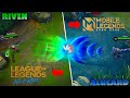 Mobile Legends vs. LoL Wild Rift | Similar Hero Skills | WR copied ML?! or ML copied WR?!