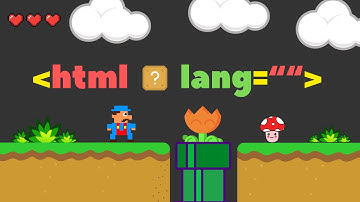 🤓  Основы HTML - Тег html и атрибут lang 🇺🇸