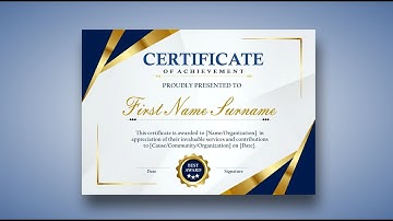 How to Design a Certificate & Badge in CorelDRAW | Step-by-Step Tutorial