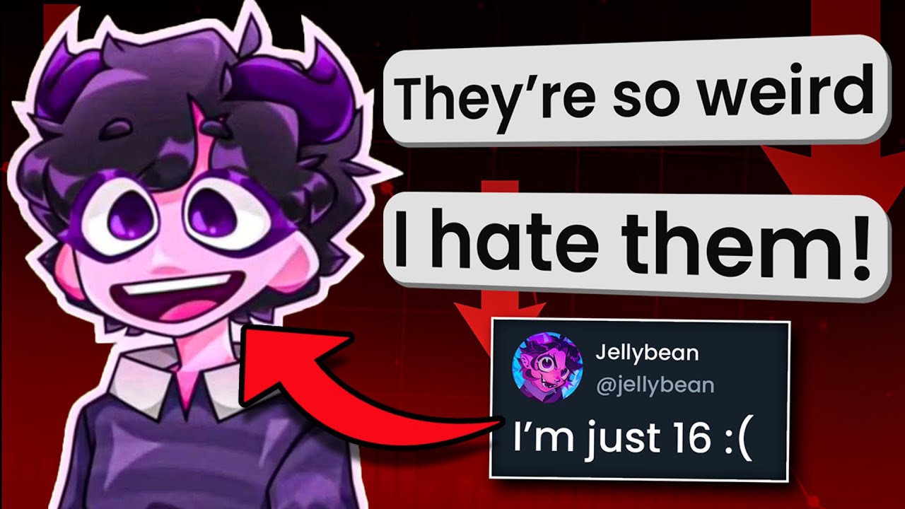 How A 16 Year Old Became The Most HATED YouTuber | Jellybean