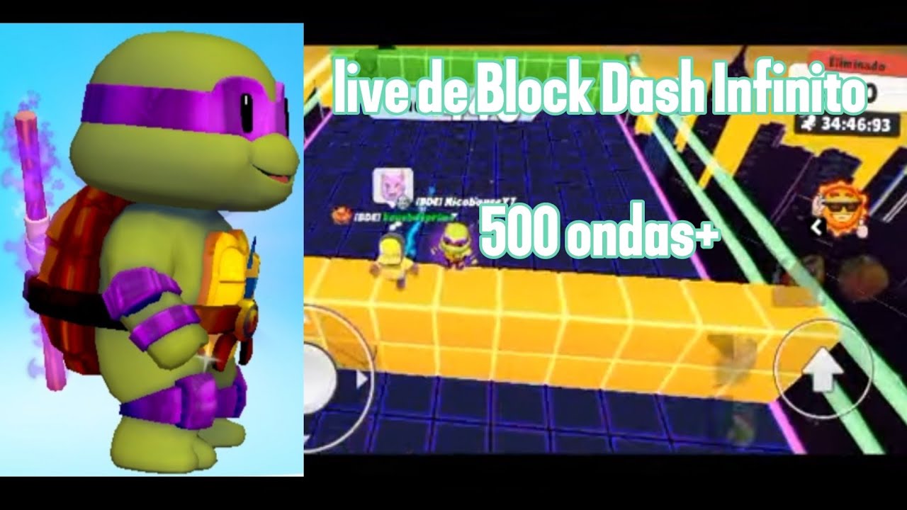 Live de Stumble Guys batendo 500 ondas no BDE com inscritos