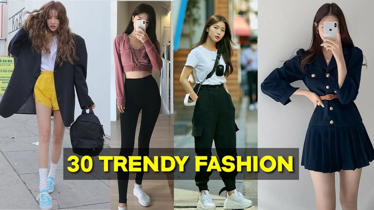 Latest Korean Fashion Trend 2021 Women’s Street Fashion Style Koreanfashion Latest New