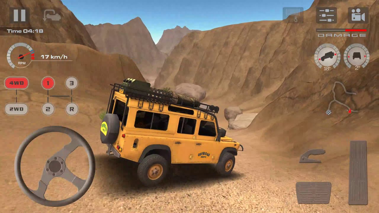 OffRoad Drive Desert, Android GamePlay, OffRoad Drive Desert Level 3