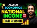 Class 12 Economics | Complete National Income in One Video | Harsh Sir | CBSE Board Exam 2026