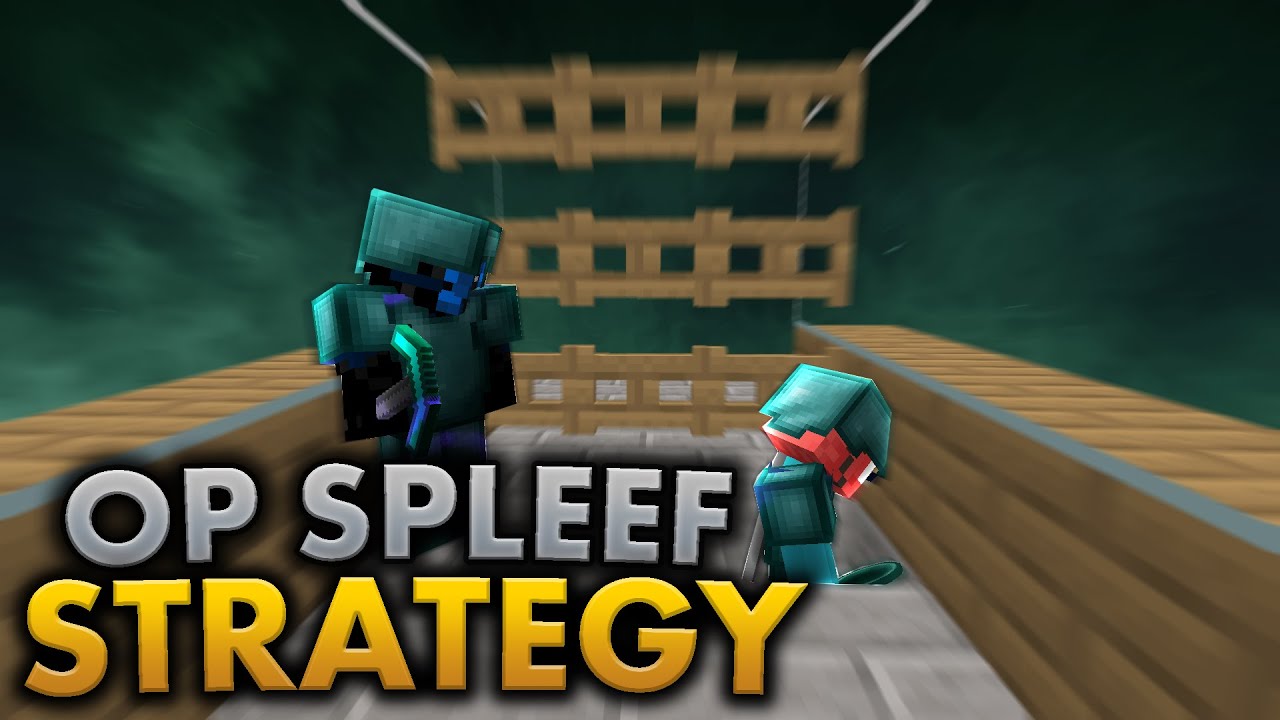 THE MOST OP SPLEEF STRATEGY + LIVING ON A SKYBRIDGE | FiercePvP #3