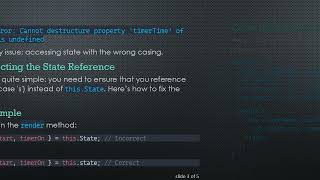 Resolving the TypeError: Cannot destructure property 'timerTime' in React Components