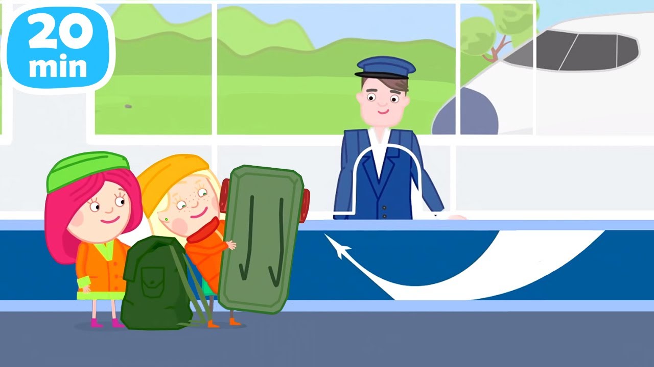 2er Set Reisespiegel Mit Kamm Für Kinder – Süße Cartoon-Motive, Klappbar, 110x77 Mm