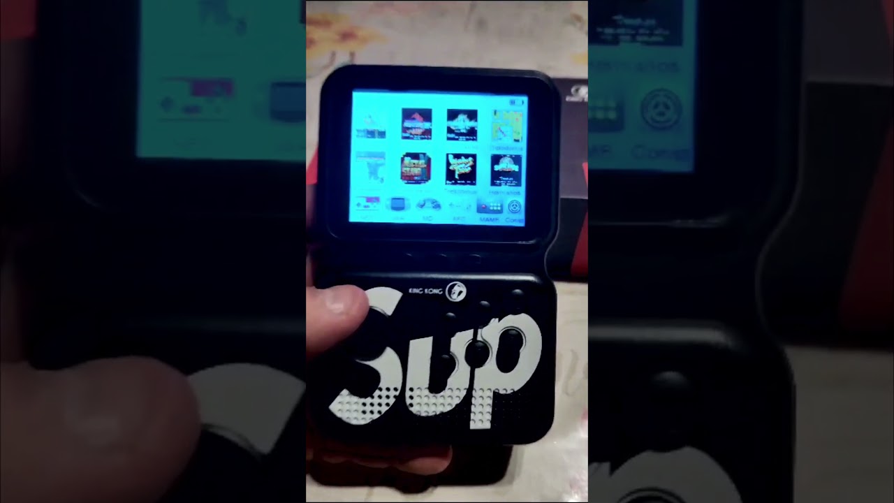 SUP 2 | Mini Consola RETRO portátil | Muestra
