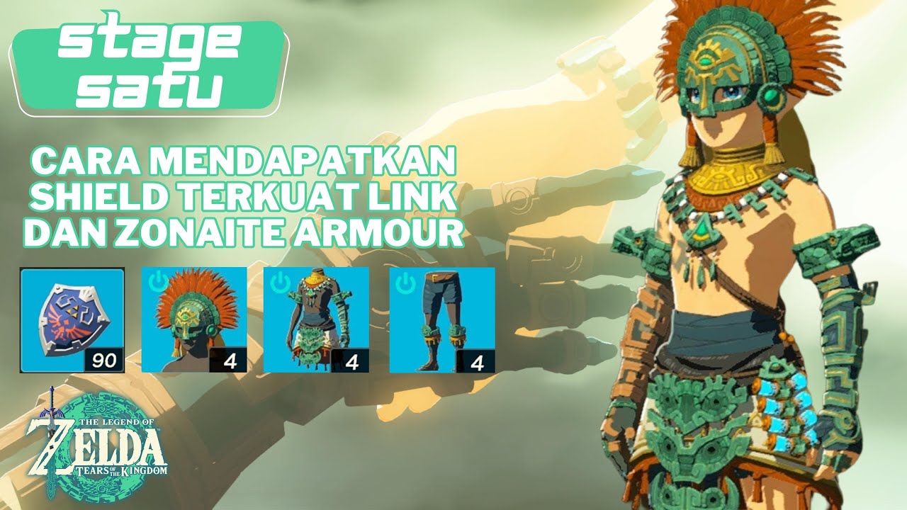 Cara mendapatkan Shield terkuat Link dan Zonaite Armour | The Legend Of