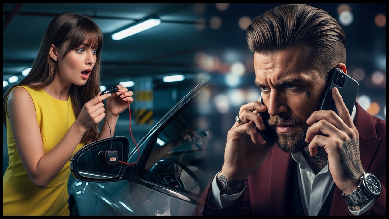 Ela achou um rastreador no carro — enviou ao Canadá; então o chefe da máfia tocou.