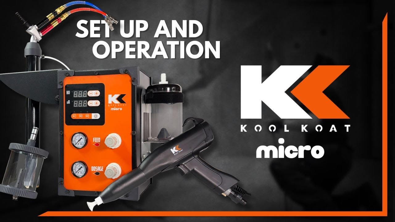 Kool Koat Micro Gun System - Columbia Coatings - Powder Coating Kool Koat Micro Gun System - Columbia Coatings - Powder Coating
