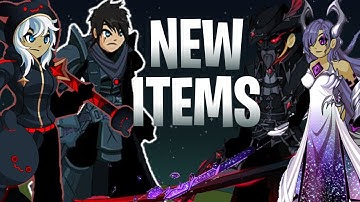 AQW Miltonius Naval + New Darkon Items | Plus ShadowFlame Gear and Lots More!